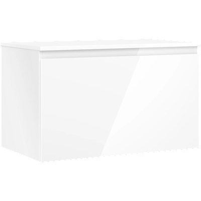 Mexen Orio баня шкаф под мивка 80 см с плот, 1 чекмедже, бял гланц - 91A10-08047-1-BFC00 (91A10-08047-1-BFC00)