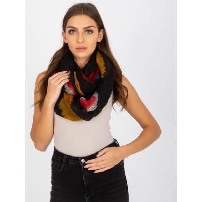 Dámská šála s potiskem BRENDA černá