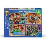 Ravensburger Пъзел Ravensburger от 4 х 100 части - Играта на играчките 5 (12004283) - baby