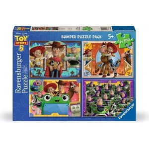 Ravensburger Пъзел Ravensburger от 4 х 100 части - Играта на играчките 5 (12004283) - baby