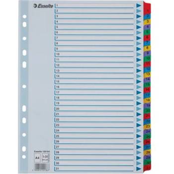ESSELTE Регистър Esselte MYLAR 1-31, A4 (100164)