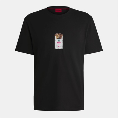 Hugo Тениска Hugo Men's Regular Fit T-Shirt - Black 001