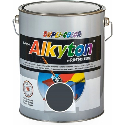 Rust Oleum Alkyton Hladký 5L RAL 7016 lesklá