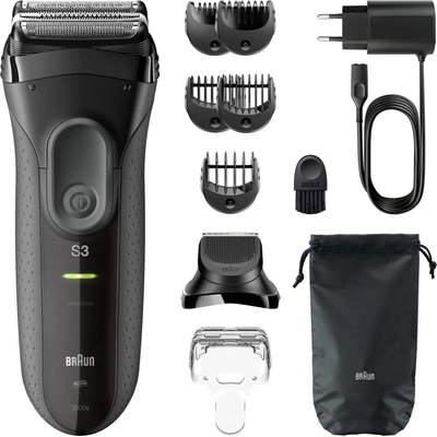 Braun Series 3 Shave & Style 3000BT černý