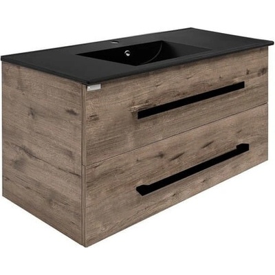 SAT Skříňka s umyvadlem Cube Way dub wellington mat CUBE46C1002DWMODC