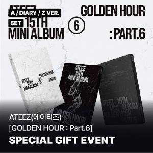 Daniel Shopping s. r. o ATEEZ: Golden Hour: Part. 6 (SET With Sound Wave Benefit) - 3CD (099494)