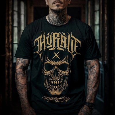 HYRAW мъжка тениска hyraw - metalhead - 261ts07