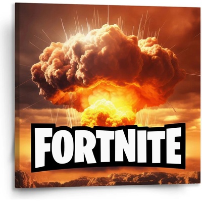 Sablio Obraz FORTNITE Exploze Varianta: 110x110cm