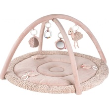 BABY FEHN 3D aktivity deka plameňák Pink