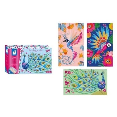 Janod - Творчески комплект - Красиви птици (J07810)