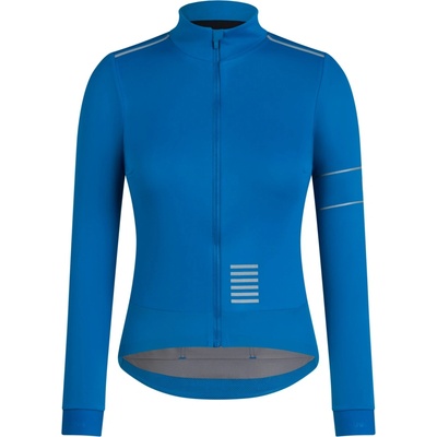 Rapha Women's Pro Team LS Windstopper Petrol Blue/Silver Reflective