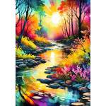Enjoy - Puzzle Spring Stream - 1 000 piese