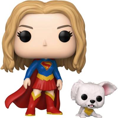 Funko Фигура Funko POP! DC Comics: Supergirl - Supergirl with Puppy Krypto #633 (112850)