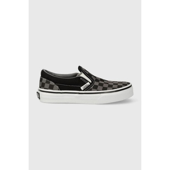 Vans UY Classic Slip-On (Checkerboard) Blk/Pewter