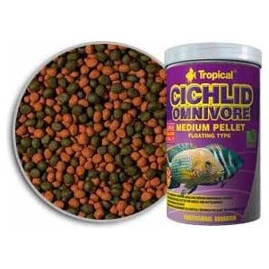 Tropical Cichlid Omnivore Medium Pellet 500 ml / 180 g