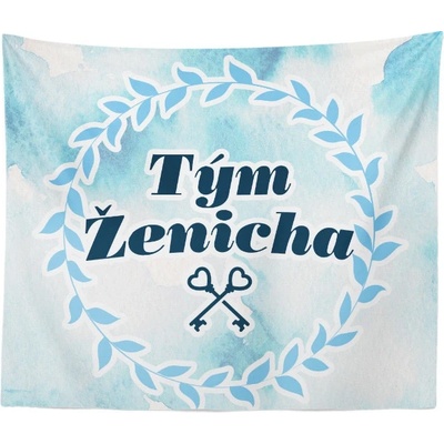 Sablio Deka Tým ženicha klíče 150x120
