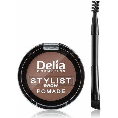 Delia Cosmetics Eyebrow Expert pomáda na obočí Light Brown 4 g