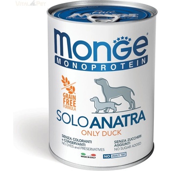 Image 1 of Monge Monoprotein Paté duck 400 g