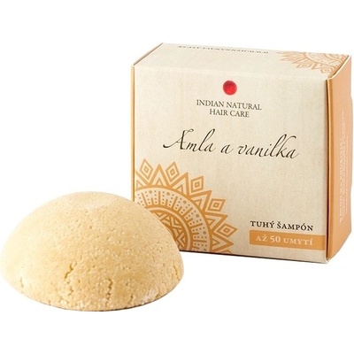 Indian Natural Hair Care Amla a vanilka tuhý šampón 60 g