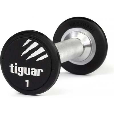 Tiguar jednoruční uretanová činka 1 kg