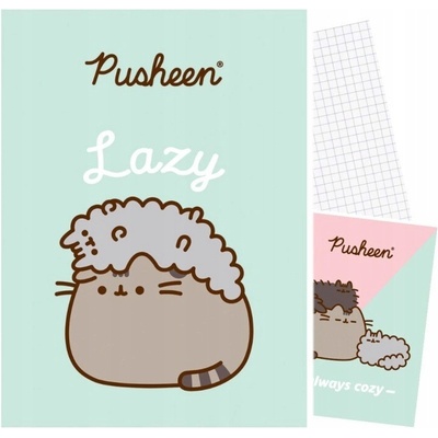 St.Majewski Zošit kockovaný A4 Pusheen