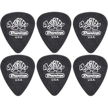 Image 1 of Dunlop 488R 0.60 Tortex Standard 6 Перце за китара (488R60-6PACK-SET)