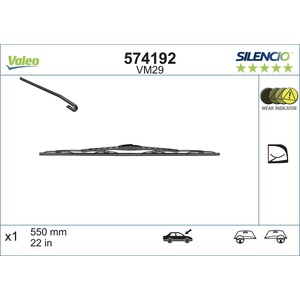 Valeo Silencio 550 mm 574192