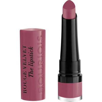 Bourjois Paris Rouge Velvet The Lipstick matný rúž 19 Place Des Roses 2,4 g