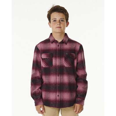 Rip Curl Count Flannel Shirt -boy Mauve