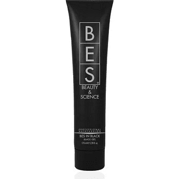 BES Beauty & Science Матиращ гел за бели и прошарени коси със средна фиксация BES In Black Gel