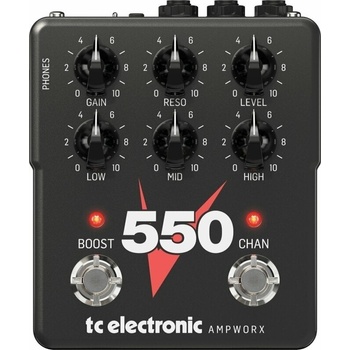 TC Electronic V550 Preamp Предусилвател и Rack усилвател (V550 PREAMP)