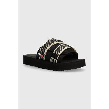 Tommy Jeans Чехли Tommy Jeans TJM SANDAL CASUAL в черно EM0EM01389 (EM0EM01389)