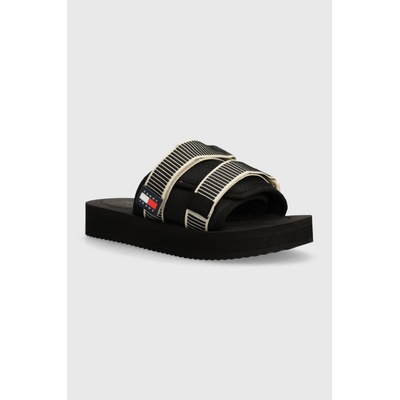 Tommy Jeans Чехли Tommy Jeans TJM SANDAL CASUAL в черно EM0EM01389 (EM0EM01389)