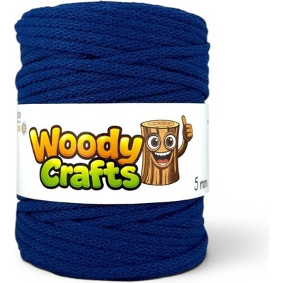 Woody Crafts Woody 5 mm – Tmavě modrá (100m)