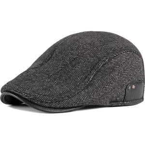 HARAHU Мъжка беретка om-26157 - Сива / 58см kp26157