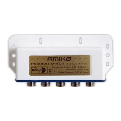 AMIKO Premium D-401 4/1 DiSEqC prepínač (D-401)