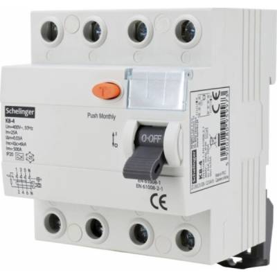Bemko Diferenciální jistič 4P 40A 30Ma A Schelinger A03-K8-4-40-030