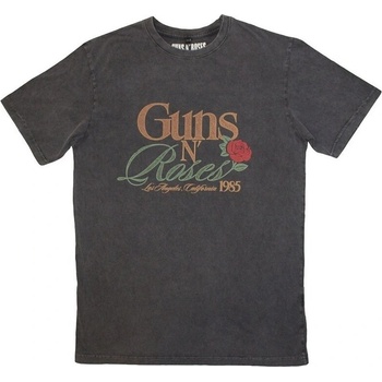 Guns N' Roses Риза California 1985 Stone Wash Unisex Charcoal Grey 2XL (GNRSTNW157MC05)