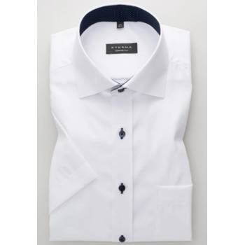 Eterna Comfort Fit košile "Pinpoint " s krátkým rukávem bílá 8100K137_00