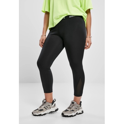 Urban Classics Дамски клин в черно Urban Classics Ladies Tech Mesh Pedal Pusher Leggings UB-TB3413-00007 - Черен, размер XS