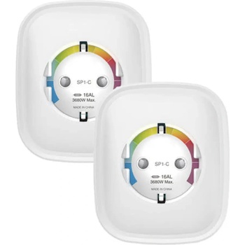 Gosund Умен WiFi контакт Gosund SP1-HE, 2 броя (HomeKit) (пакет от два) 16A (SP1-HE-2)
