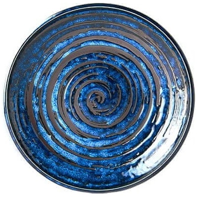 MIJ Plytký tanier Copper Swirl 20 cm