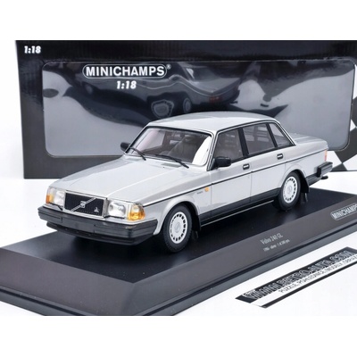 Volvo 240 GL 1986 stříbrná MINICHAMPS 1:18