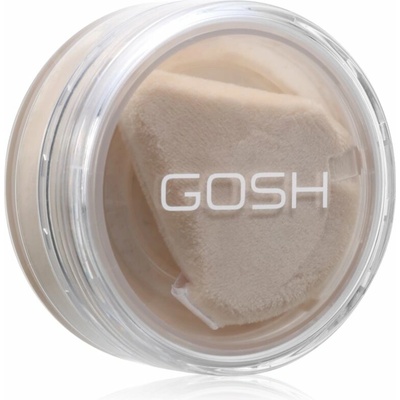 Gosh Copenhagen Bake'n Set Anti-Shine sypký púder na tvár 002 soft yellow 15 g