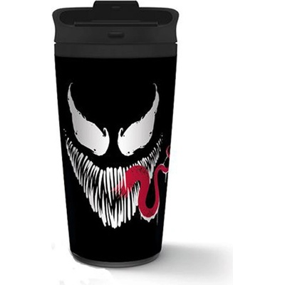 Curepink Cestovní hrnek Marvel Venom Face 0,425 l