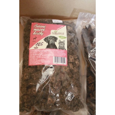 Natureca 100% mäsové kocky Jeleň 1 kg
