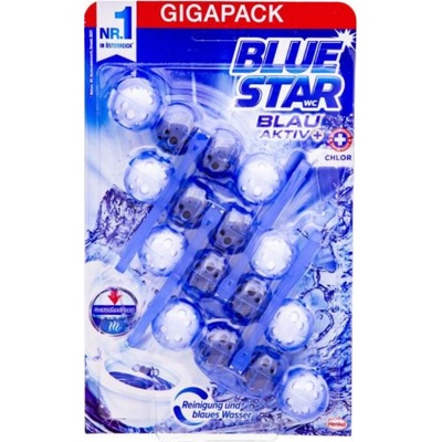 Blue Star Blau Aktiv WC blok Chlor 4 x 50 g