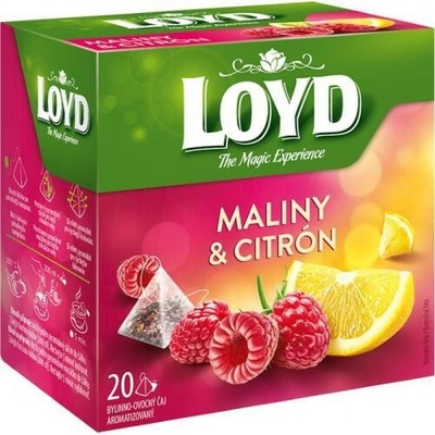 Loyd Tea pyramida maliny citrón 40 g