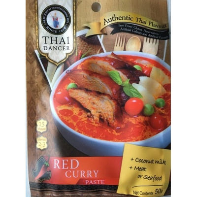 Thai Dancer kari pasta červená 50 g