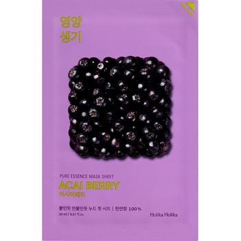 Holika Holika Pure Essence Mask Sheet - Acai Berry Маска за лице дамски